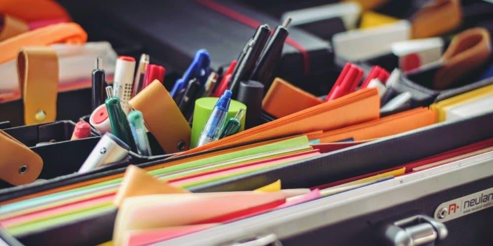 Pens, pencils, stickers and other stuff you need to develop a promotion plan
