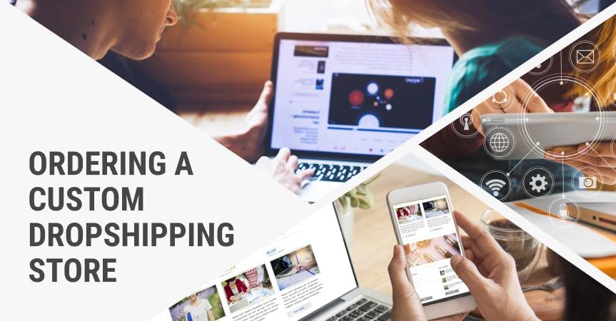 a cover of the article on starting a dropshipping store