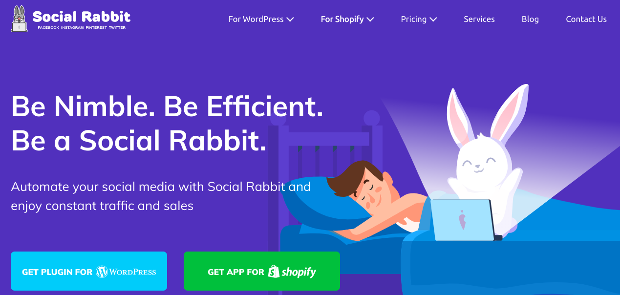 Promote Business on Instagram using Social Rabbit plugin