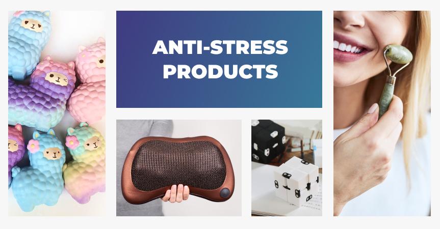 20 anti-stress products to sell in your online store.
