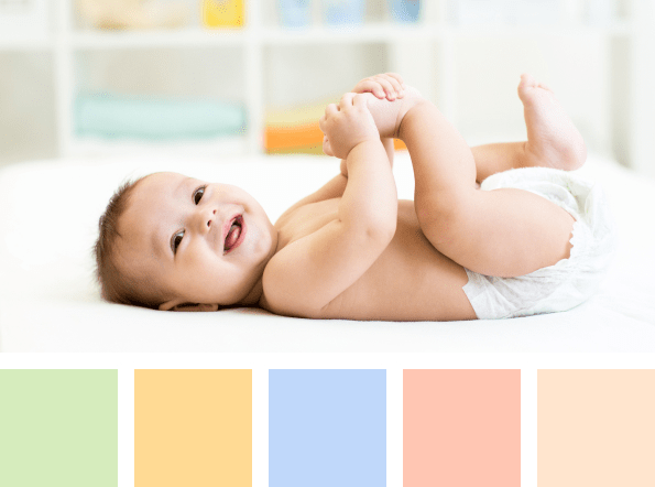 Color psychology: what colors suit baby products?
