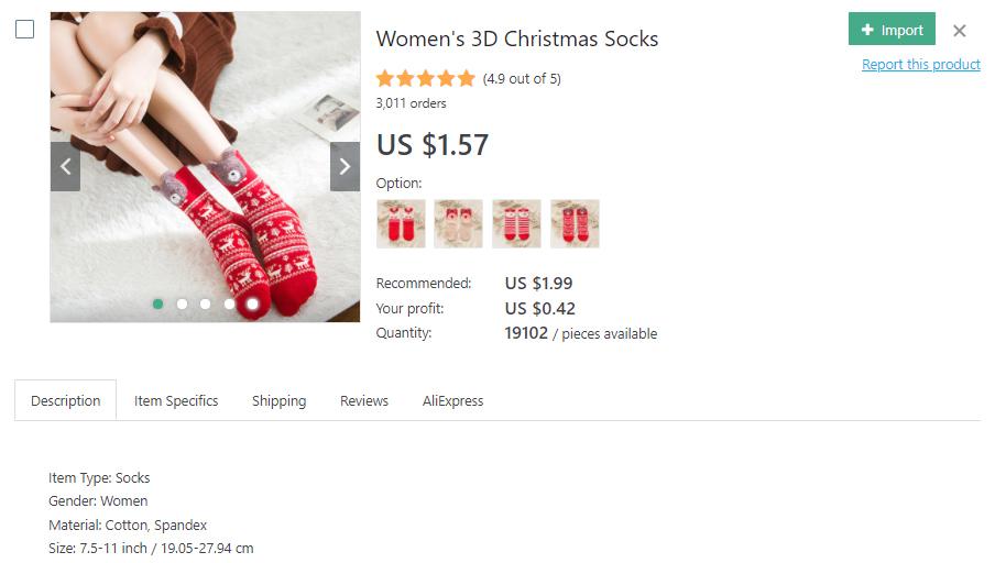 Christmas-themed socks for women