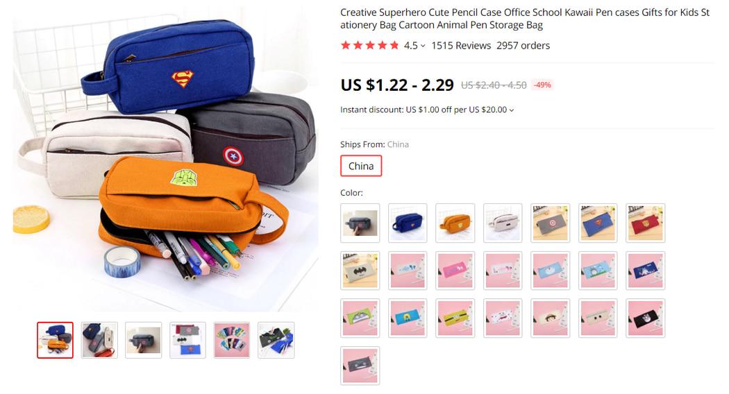 Pencil Case For Kids on AliExpress