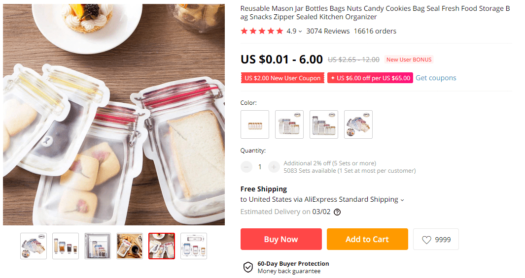 Seal Bags For Food on AliExpress