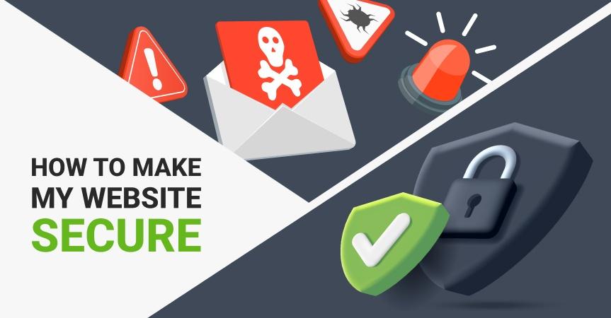 How to make my website secure