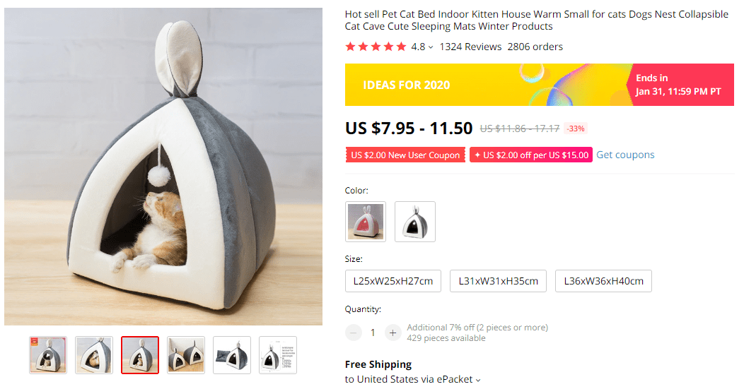 Best pet products to dropship: cat house