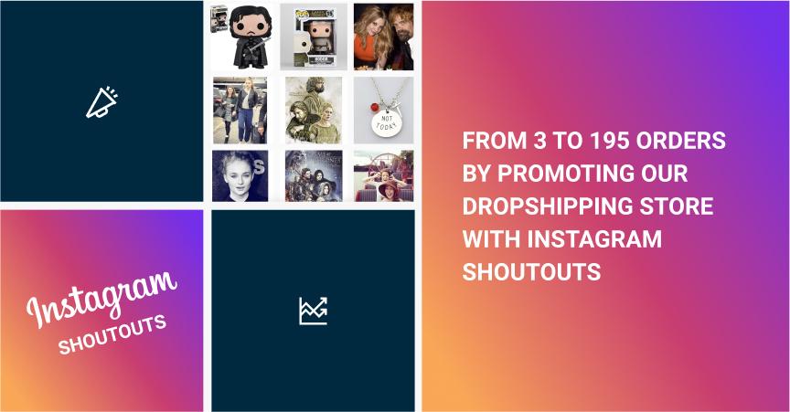 Promoting Our Dropshipping Store with Instagram Shoutouts