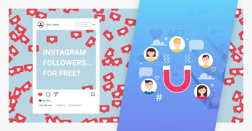 a cover of the article on how to get Instagram followers for free 