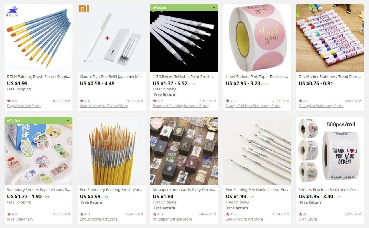 sell online stationery and make money