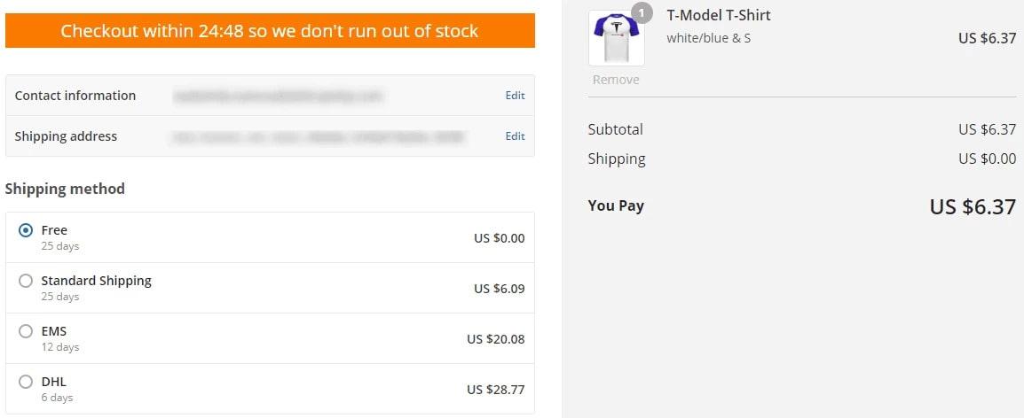 AliShipping settings allowing users to import shipping options from AliExpress to their dropshipping stores