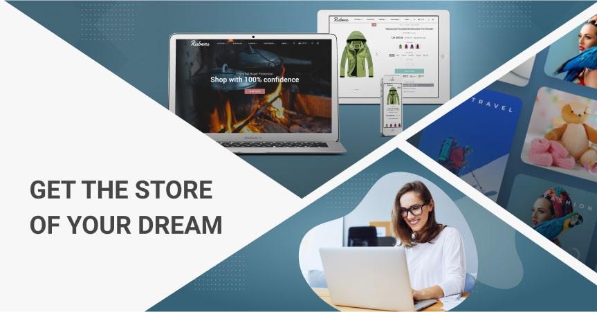 a cover of the article on how to set up an online store