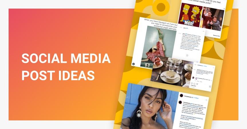 Facebook & Instagram Post ideas for your business promotion