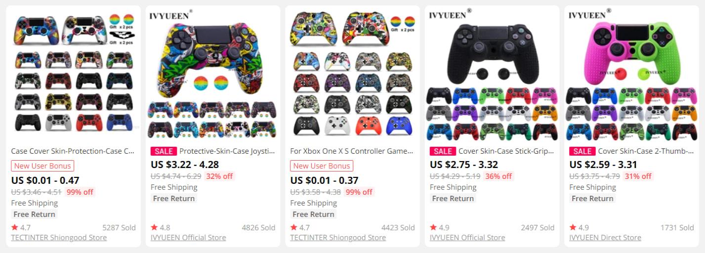 Looking for ideas to dropship video games accessories? Consider gaming controller skins.