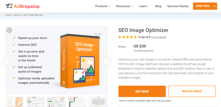 SEO Image Optimizer: ecommerce tool for your website optimization