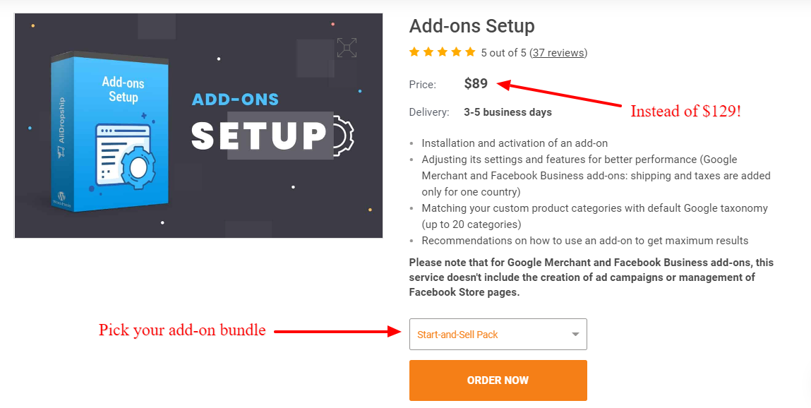 Instead of installing ecommerce tools for dropshipping manually, use AliDropship's add-on installation service