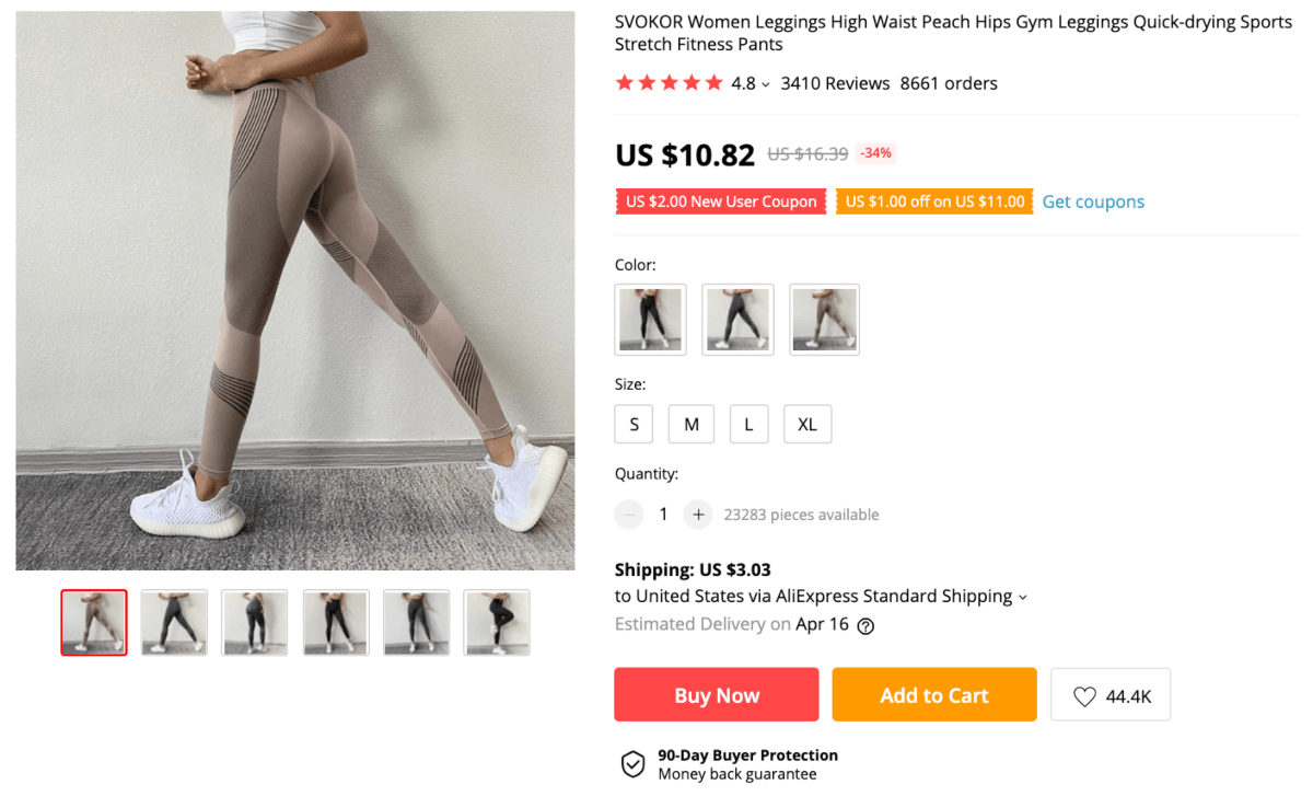 Useful things to buy right now: athleisure leggings