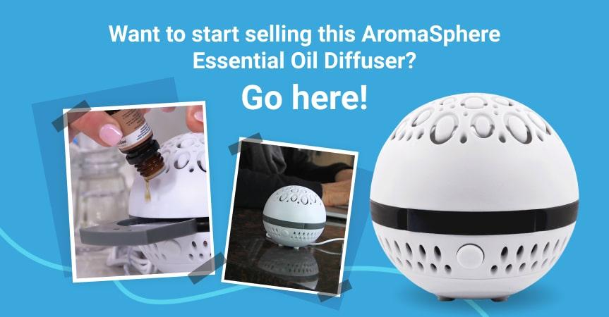 a picture showing the best dropshipping product of this week - it's oil diffuser