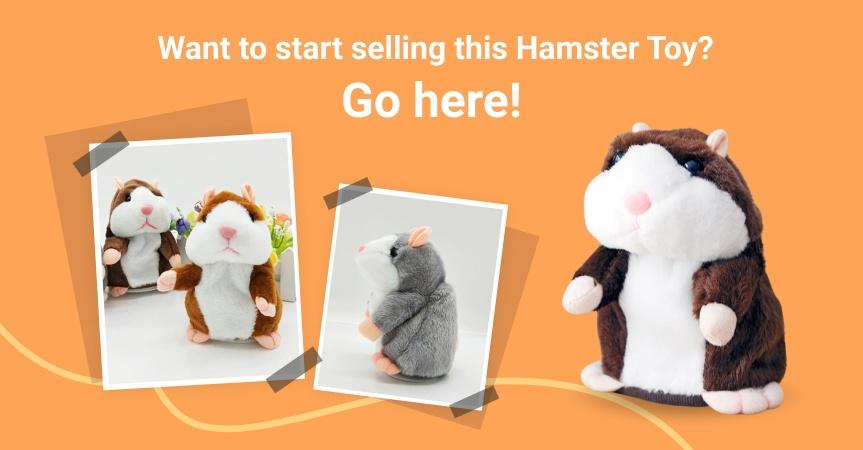 start selling this bestselling Talking Hamster Plush Toy for dropshipping here