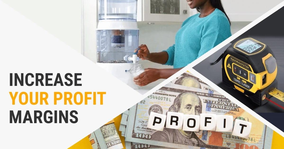 cover image how to increase profit margins