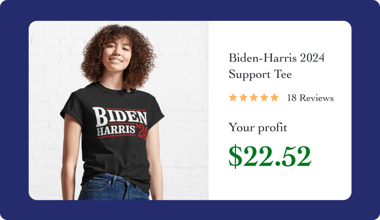 product picture biden-harris t-shirt