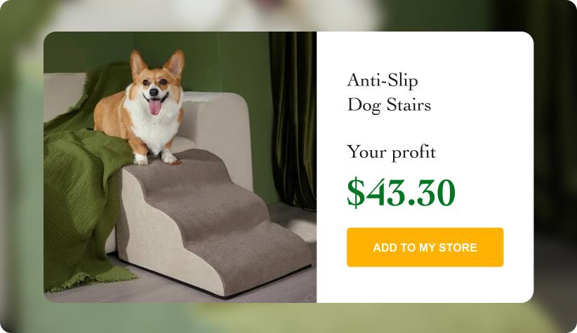 Anti-Slip Dog Stairs