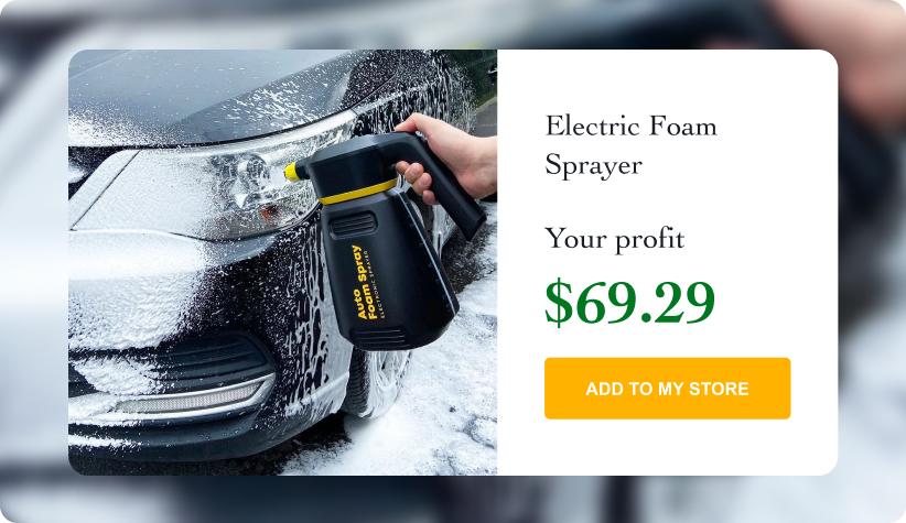 Electric Foam Sprayer