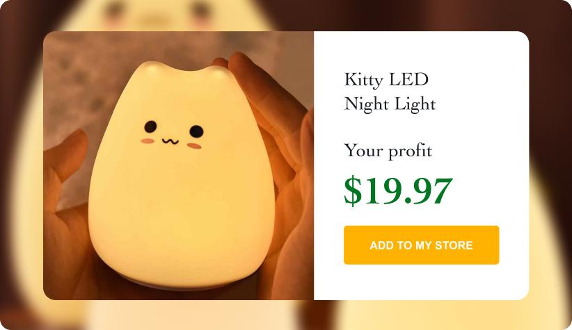 Kitty LED Night Light