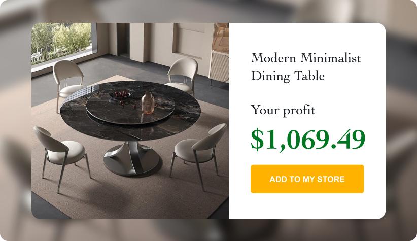 Modern Minimalist Dining Table