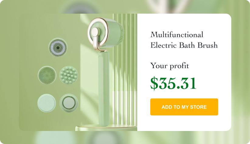 Multifunctional Electric Bath Brush