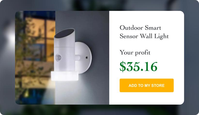 Outdoor Smart Sensor Wall Light 