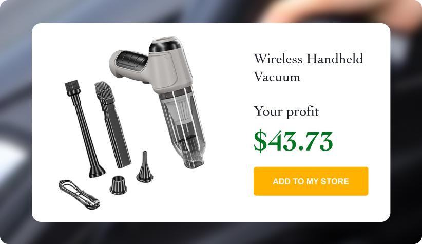 Wireless Handheld Vacuum