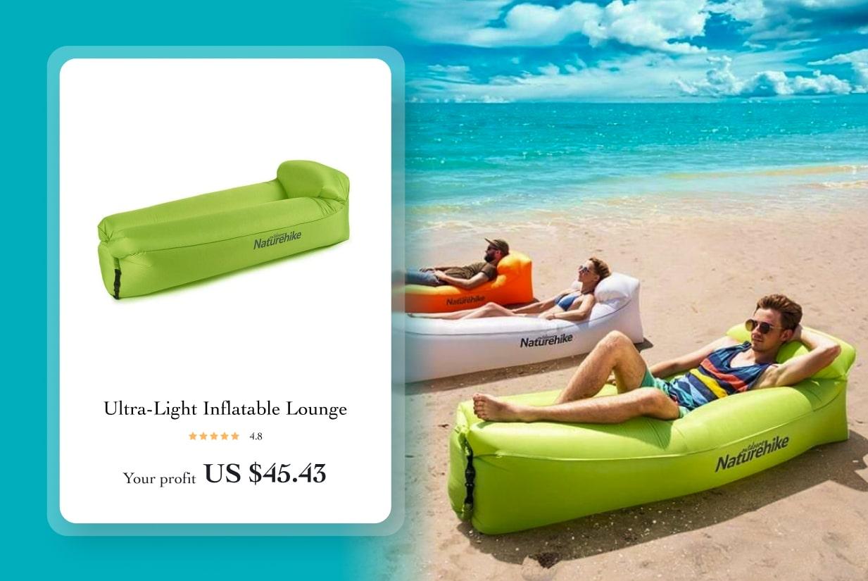 Ultra-Light Inflatable Lounge