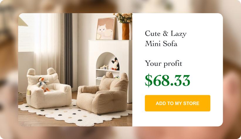 Cute & Lazy Mini Sofa