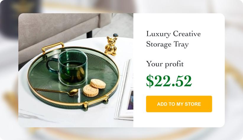 Luxury Creative Storage Tray