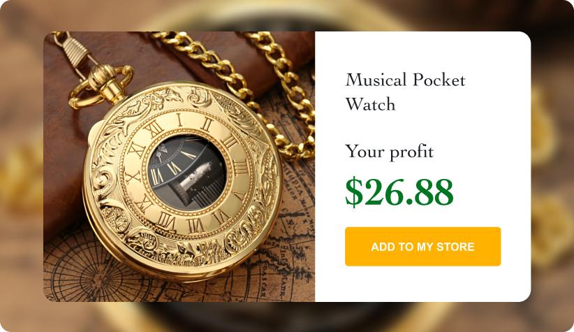 Musical Pocket Watch 