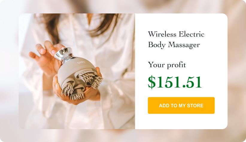 Wireless Electric Body Massager