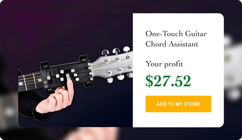 One-Touch Guitar Chord Assistant