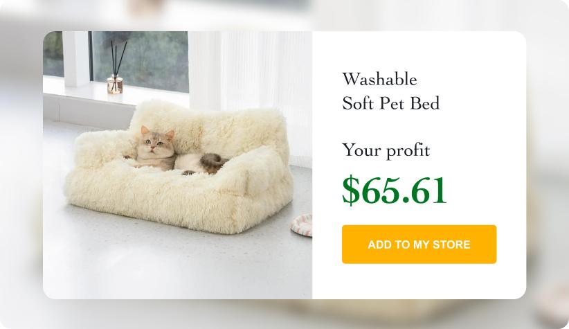 Washable Soft Pet Bed