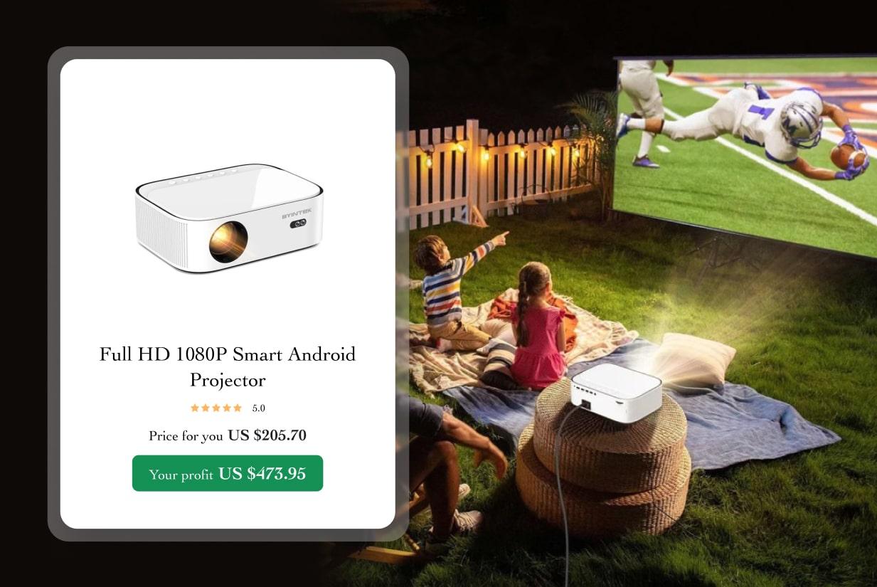 Full HD 1080P Smart Projector