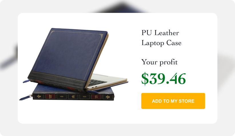 PU Leather Laptop Case for MacBook