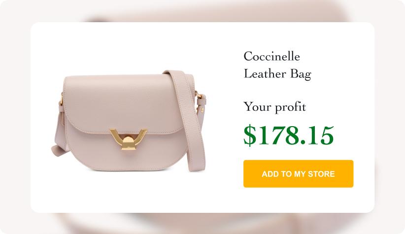 Coccinelle Leather Shoulder Bag