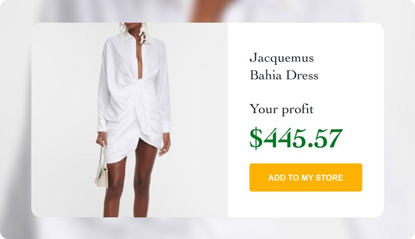 Jacquemus La Robe Bahia Dress