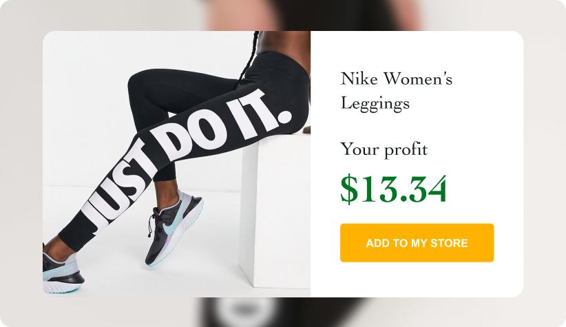 Nike Women’s Black Printed Leggings for All Seasons