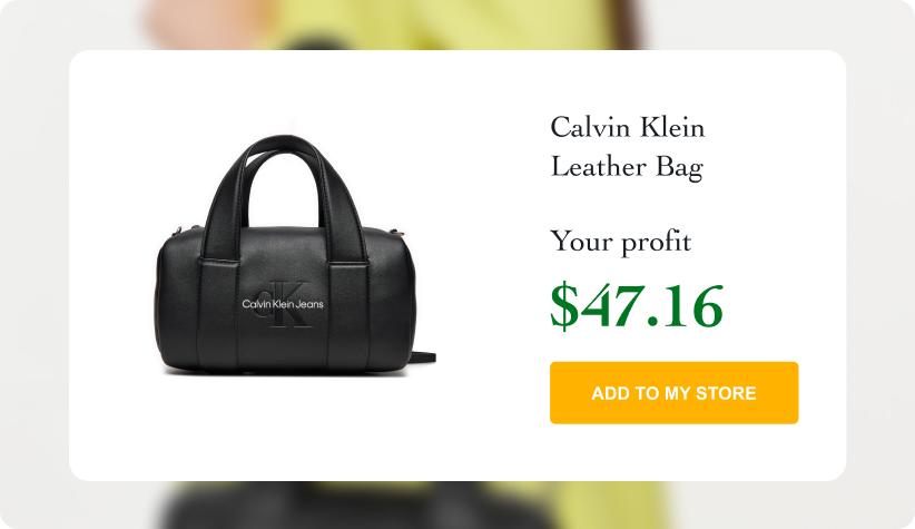 Calvin Klein Leather Bag