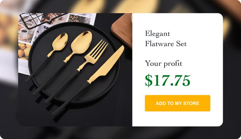 Elegant Flatware Set