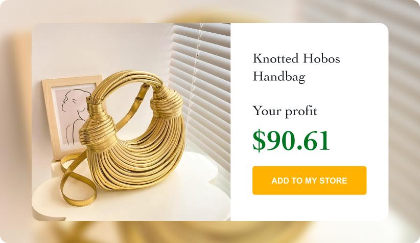 Knotted Hobos Handbag