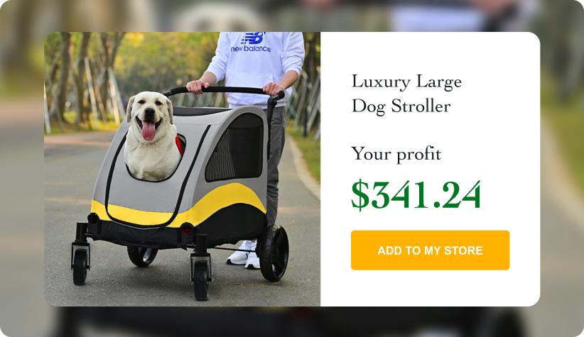 Luxury Large Dog Stroller