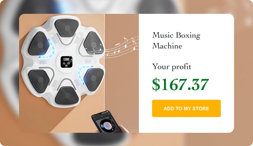 Wall Mounted Music Boxing Machine  