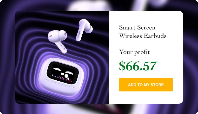 Smart Screen Wireless Earbuds