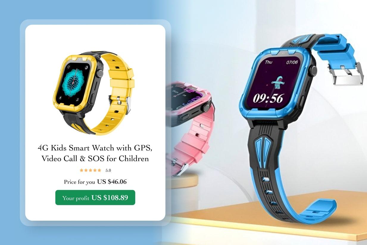 2. Kids smart watch